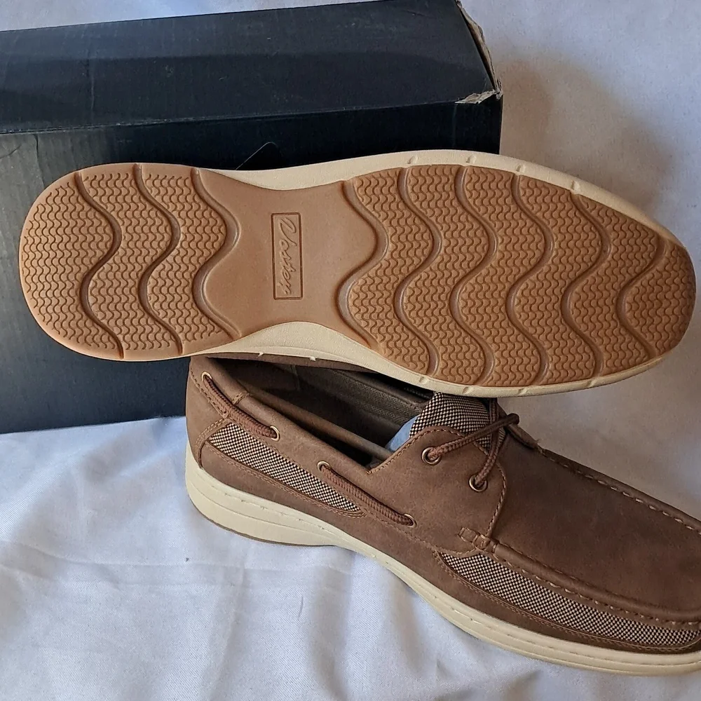 NWT Vostey Men's Boat Shoes Slip On Stylish Casual Loafers Sz 10.5